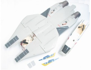 Freewing F-14 Tomcat Fuselage Part